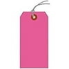 Shipping Tag, Med. Wt., Fluorescent Pink, Sz #4, Box of 1000, Looped String