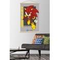 thumbnail image 2 of DC X Sonic The Hedgehog - Sonic Lightning Fast Wall Poster with Magnetic Frame, 22.375" x 34", 2 of 5