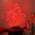 thumbnail image 2 of Motocicletas con luz nocturna LED 3D Jonathan Reas que cambia de color, 2 of 5