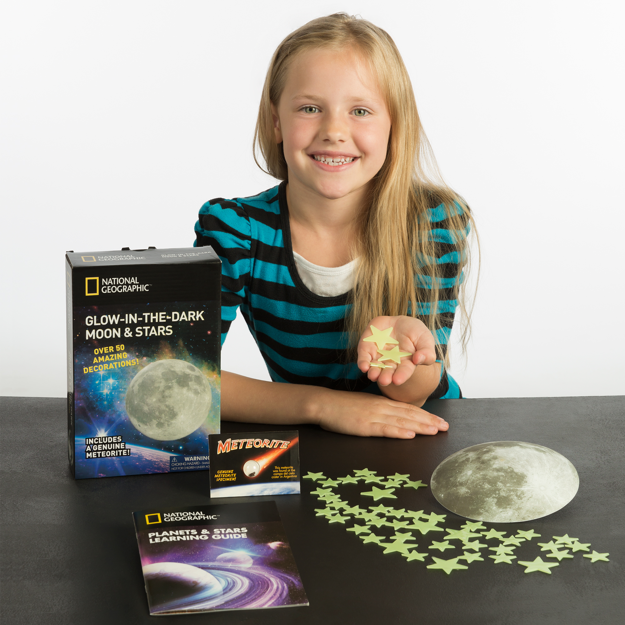 National Geographic Solar System Poster - 28x22 Inch Sun's Neighborhood Map, Rolled Paper