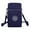 Navy, variant on BadPiggies Mini Nylon Crossbody Bag Casual Phone Coin Purse Adjustable Strap Zipper Shoulder Bag (Navy)
