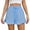 Light Blue, variant on Vedolay Womens Shorts for Summer Women's Leather Shorts, High Waisted Wide Leg Shorts, XL