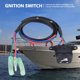 thumbnail image 4 of Motor Trim Switch, Plug And Play Trim And Tilt Switch Plastic Metal 37850-90J00 With 23.2in Cable For Outboard Side Control Box, 4 of 8