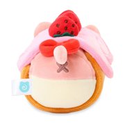 Anirollz Plush with Blanket Small 6 Kittiroll Starbewrry Roll Cake Toy
