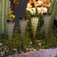 thumbnail image 4 of Paquete de 2 luces solares para caminos de jardín al aire libre, estacas decorativas impermeables para pasarelas, patios y césped, 4 of 5
