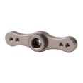thumbnail image 5 of Brazo servo de aleación CNC de doble cara 15T y 17T Para dirección simétrica Rovan Baja 5B 5T 5SC 1/5 color titanio yuxing, 5 of 5