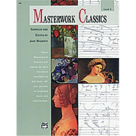 Alfred 00-168 Masterwork Classics- Level 4 - Music Book