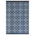 thumbnail image 3 of Beverly Rug, Outdoor Area Rug, Greek Keys Plastic Outdoor Rug Waterproof 8X10 in Navy / White, 3 of 7