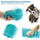thumbnail image 4 of Limpiador de patas de perro, limpiador de patas de perro con toalla de limpieza de patas de mascota para perros, gatos, masaje, aseo, garras de perro sucias (azul) Rojo Verde, 4 of 5