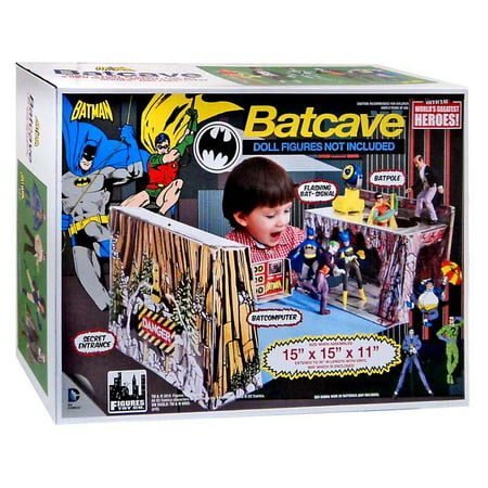 batman batcave retro playset