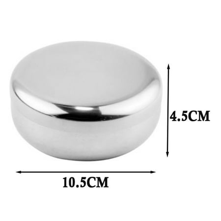 

Korean Stainless Steel Rice Bowl Dish Korea Warm Bowl Traditional Bowl With Lid