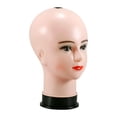 thumbnail image 1 of Cabeza de mujer, modelo de cabeza de mujer, ligero para salón de casa, exhibición de accesorios para el cabello, vitrina, soporte de exhibición., 1 of 9