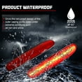 thumbnail image 6 of GTINTHEBOX 2X LED Red Rear Bumper Reflector Tail Brake Lights 2008-2014 Mini Cooper Clubman R55, 6 of 9