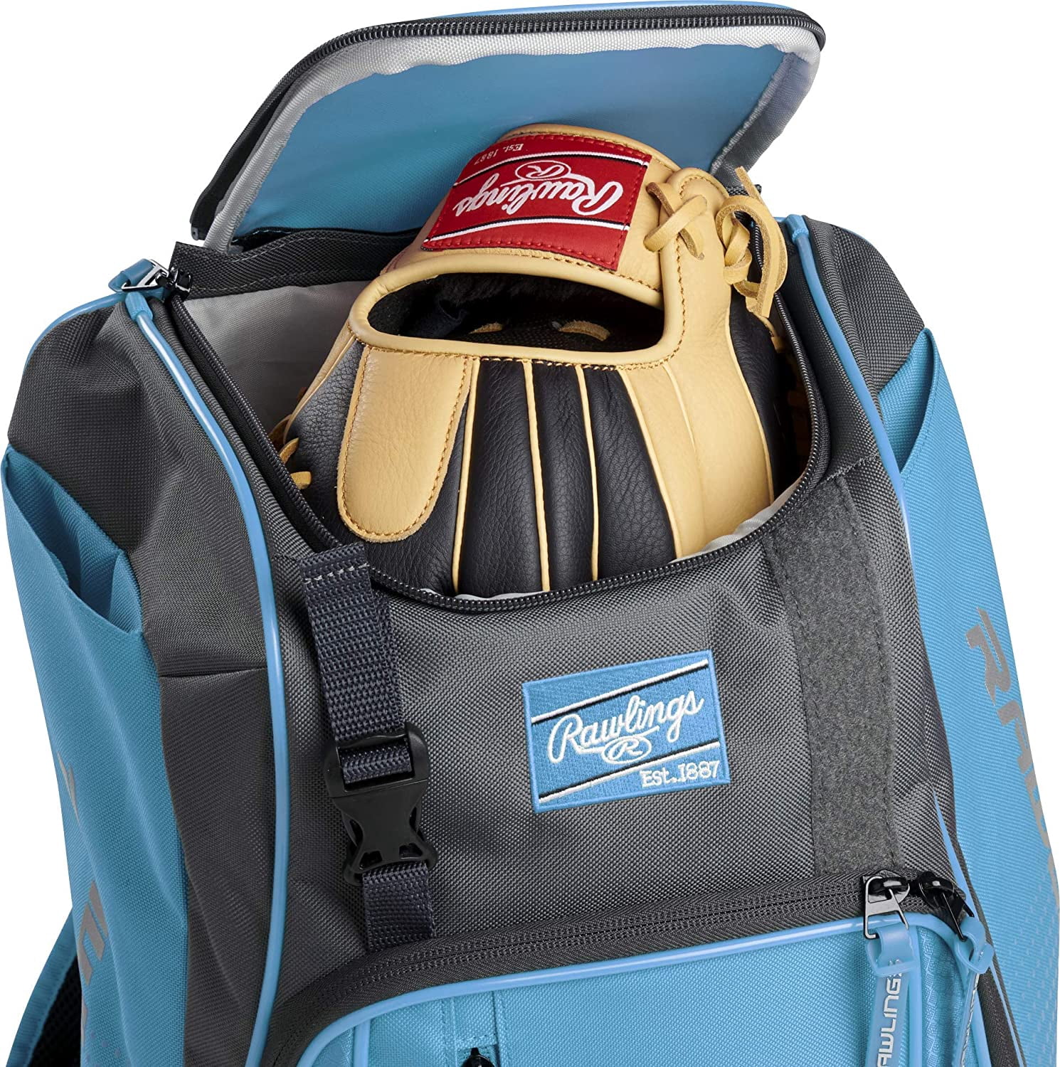 Rawlings Franchise Baseball Backpack | Columbia Blue | ANy