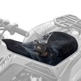 thumbnail image 2 of Uorisanigo Cool Wolf ATV Seat Cover Waterproof Universal Fits for Polaris Sportsman Polaris Scrambler Honda Rancher, Four Wheeler Seat Cover ATV Accessories for Women Men, 2 of 7
