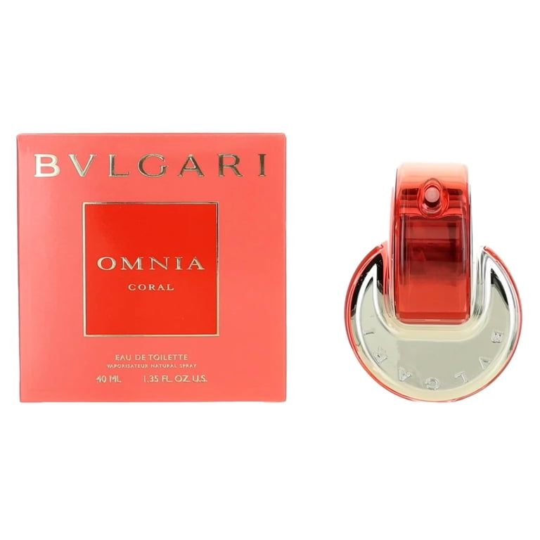 Bvlgari Omnia Coral Eau De Toilette, 1.3oz, Floral Fruity Perfume