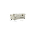 thumbnail image 3 of Meridian Furniture Bowery Tufted Velvet Loveseat in Cream, 3 of 5