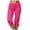 Hot Pink, variant on Womens Capri Yoga Pants Loose Drawstring Waisted Sweatpants Joggers Running Gym Short Pants with Pockets