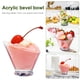 thumbnail image 5 of 2 pcs Salad Bowls Ice Cream Dessert Containers Clear Candy Bowls Serving Bowls for Party for Dessert Fruit Vegetable, 5 of 5