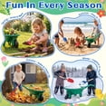 thumbnail image 4 of JoyStone Kids Gardening Tool Set with Wheelbarrow and Watering Can, 16-Piece Set with Wooden-Handle Tools, Ages 3-6, 4 of 10
