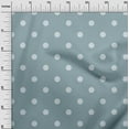 thumbnail image 3 of oneOone Cotton Flex Light Blue Fabric Polka Fabric For Sewing Printed Craft Fabric By The Yard 40 Inch Wide, 3 of 6