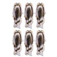 thumbnail image 1 of Capa de peluquero, capa grande para cortar el pelo, capa de salón con broche ajustable para adultos, accesorios de peluquero ideales para estilistas, 55 x 63 pulgadas (blanca), 1 of 6