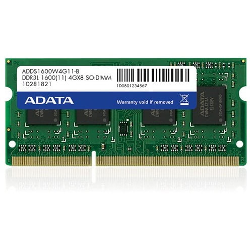 Adata 4gb Ddr3l Sdram Memory Module 4 Gb 1 X 4 Gb Ddr3l Sdram 1600 Mhz Ddr3l 1600 Pc3 1 35 V 4 Pin Sodimm Walmart Com Walmart Com Adata 4gb Ddr3l Sdram Memory Module 4 Gb 1 X 4 Gb Ddr3l Sdram 1600 Mhz Ddr3l 1600 Pc3 1 35 V 4 Pin Sodimm Walmart Com Walmart Com