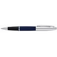 thumbnail image 3 of Cross Calais Refillable Gel Ink Rollerball Pen, Medium Rollerball, Includes Premium Gift Box - Chrome/Blue, 3 of 5