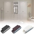 thumbnail image 2 of 10 Uds Mini gabinete de plástico cerradura magnética pestillo puerta persiana muebles para el hogar, 2 of 5