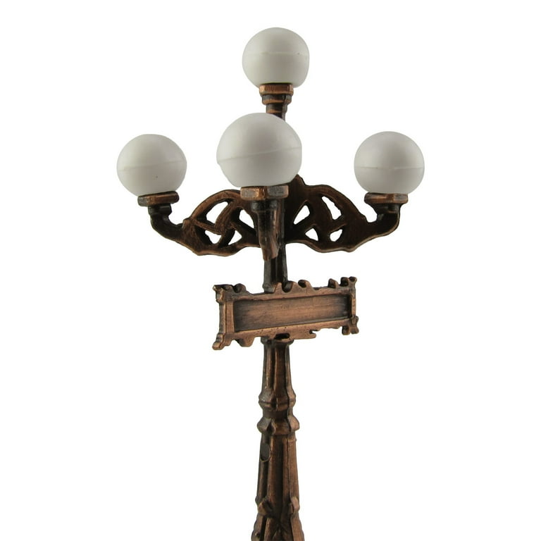 1:24 Scale Model Miniature Metal Lamp Post Diorama Accessory 1:24 Scale Model Miniature Metal Lamp Post Diorama Accessory