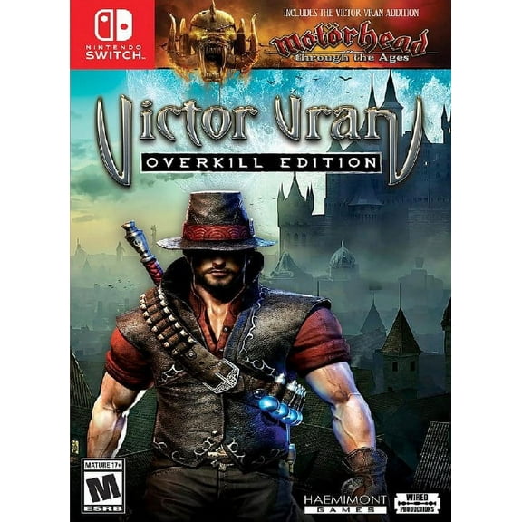 Restored Victor Vran: Overkill Edition (Nintendo Switch, 2018) RPG Game (Refurbished)