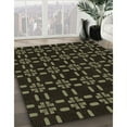 thumbnail image 3 of Ahgly Company Machine Washable Indoor Square Transitional Night Black Area Rugs, 6' Square, 3 of 7