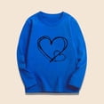 thumbnail image 3 of Bixock Summer Cotton Long Sleeve Shirts for Toddler Boys Girls Crew Neck Print Casual Tops for Big Kids Clothing Loose Casual Pullover Base T Shirt School Uniforms Tops, 3 of 6