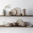 thumbnail image 3 of Noritake ColorTrio Clay 16-Piece Stax Dinnerware Set, Service for 4, 3 of 7