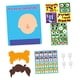 thumbnail image 3 of Tablero de fieltro de juguete de aprendizaje socioemocional, crea múltiples expresiones faciales, juegos de caras divertidas para niñas de 3 a 4 años Estilo A, 3 of 8