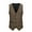 Mens Vests Coffee, variant on Mens Suit Vests with Pockets Dress Slim Business Work Waistcoats Solid Sleeveless Button Up V Neck Vest for Wedding Tuxedos 2025