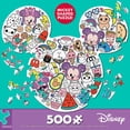 thumbnail image 2 of Ceaco - Shaped Puzzle - Disney - Too Cute Mickey - 500 Piece Jigsaw Puzzle, 2 of 8