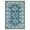 Blue, variant on Hasoo Area Rug 5' x 7' Vintage Distressed Medallion Floral Area Rug for Living Room Washable Soft Indoor Floor Carpet, Gray