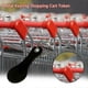 thumbnail image 4 of Shopping Cart Token Key Ring Trolley Recycled Alloy Key Chain Accessories Keychain Charms Metal Keychains Carts Coin Holder, 4 of 5