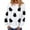 White, variant on Cute Ghost Halloween Sweatshirts for Women 2025 Long Sleeve Casual Loose Cute Ghost Graphic Sweatshirt Pullover Tops