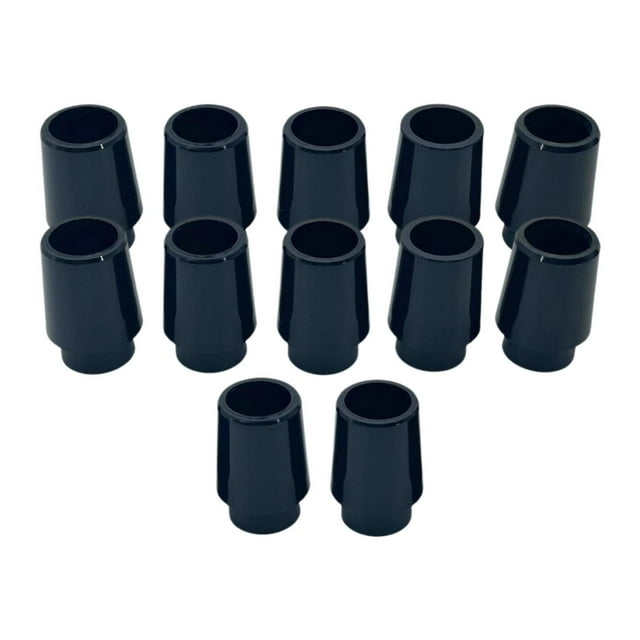 12x Golf Ferrules Ferrule Reemplazo de ferrules de reemplazo de clubes de golf Cubiertas de piezas de reparación de clubes de golf portátiles Ferrules 0.355