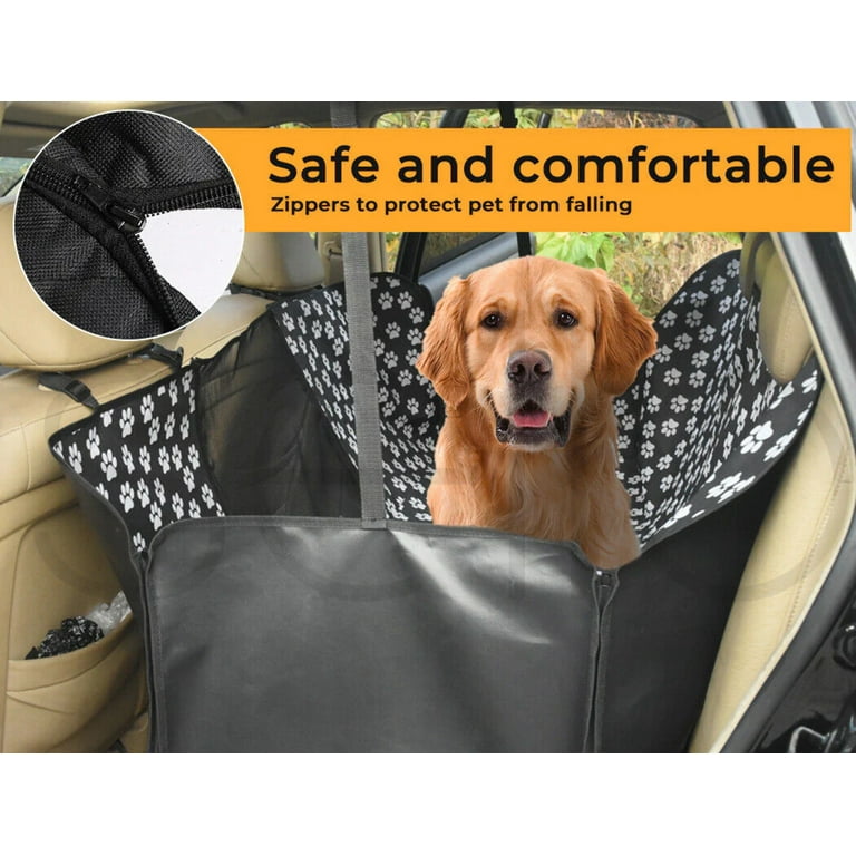 Waterproof Dog Car Seat Cover for Leather SEATS Dog Print Car Seat Covers Default Title