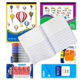 thumbnail image 5 of OMURA Learning | Primary Back-to-School Supply Box for All-in-One Student Essentials Set | Composition Book Ruler | Ideal School Supplies Gift 56-CT (Primary K-2), 5 of 5