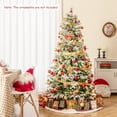 thumbnail image 2 of Gymax 6ft Artificial Christmas Tree Hinged Xmas Tree w/ 765 Branch Tips 280 Lights, 2 of 10
