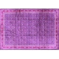 thumbnail image 1 of Ahgly Company Indoor Rectangle Persian Purple Traditional Area Rugs, 7' x 9', 1 of 4