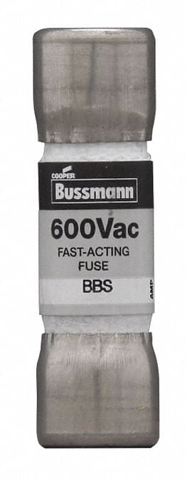 EATON BUSSMANN Fuse,2-1/2A,S500,250VAC,PK5 S500-2.5-R 
