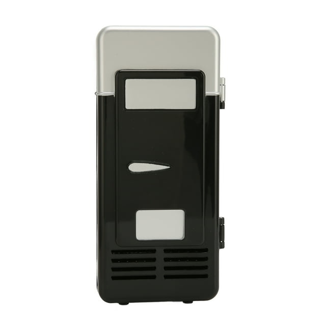 Mini refrigerador USB para refrigerador, Latas de Bebidas, refrigerador, Calentador, Refrigerador para informático Portátil, Dormitorio, Refrigerador frío Portátil para