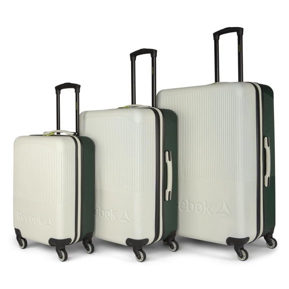 Reebok Ensemble de 3 valise rigide (Valise de cabine, 24 pouce, 28 pouce)