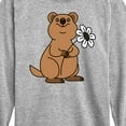 thumbnail image 3 of Quokka Flower  - Toddler And Youth Long Sleeve Graphic T-Shirt, 3 of 6
