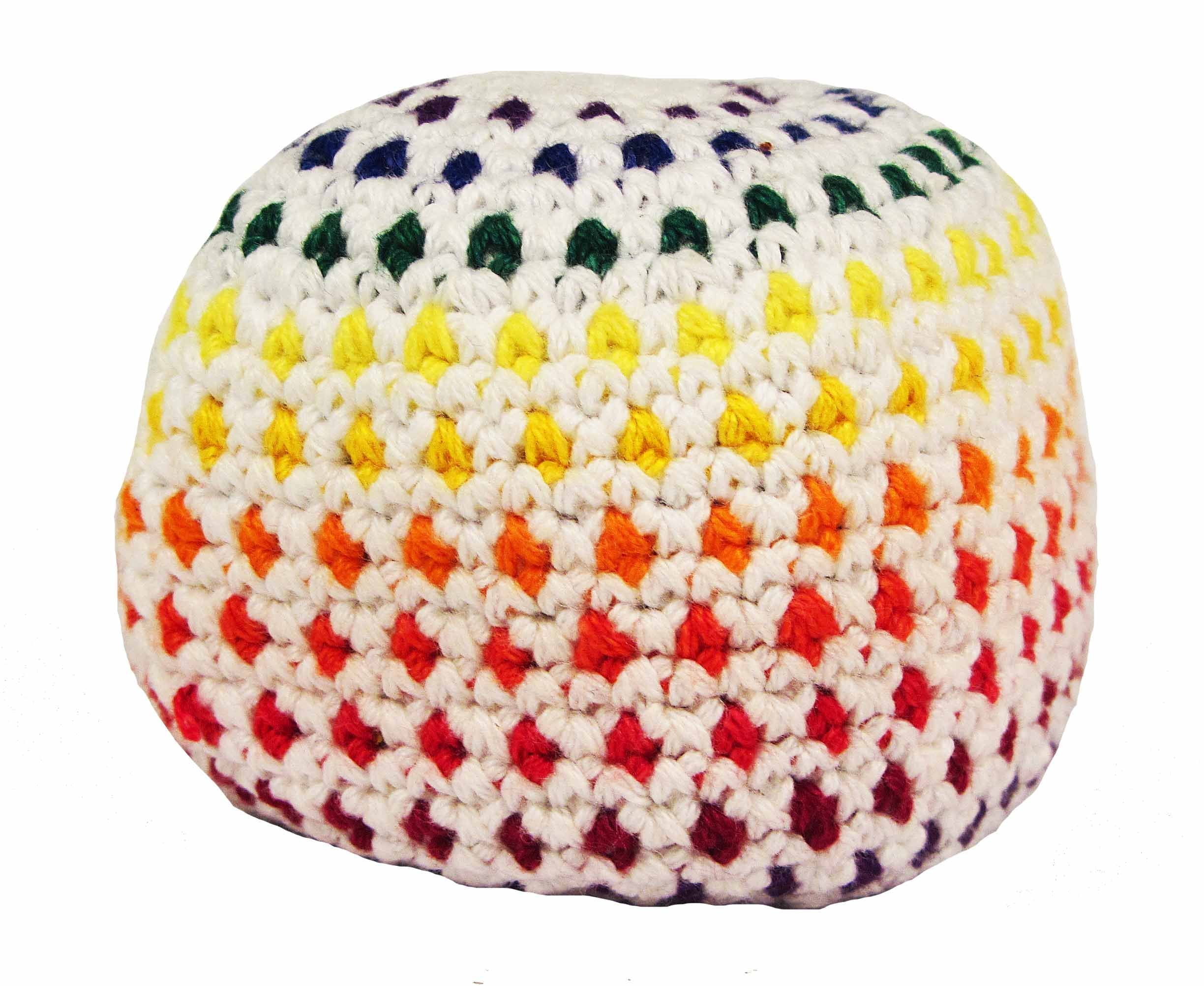 Hacky Sack Dots on White